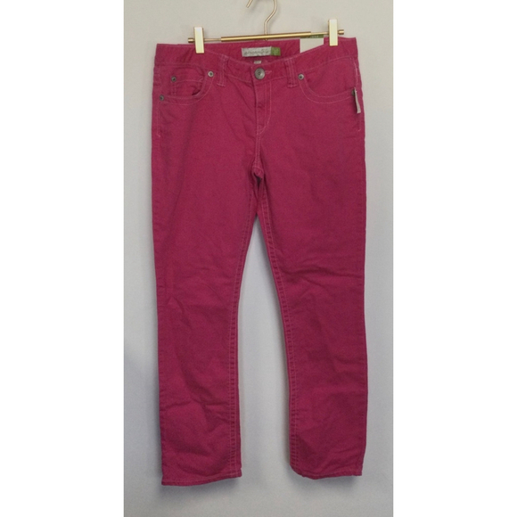 Girls Aeropostale Bagla Skinny‎ Leg Jeans Size 11/12 Pink - Picture 2 of 13